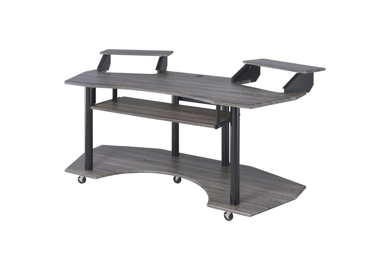 Eleazar - Music Recording Studio Desk - Wood